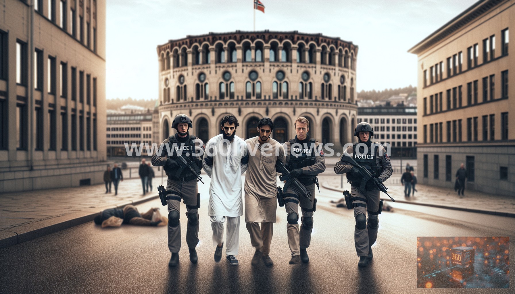 Three Brothers Arrested in Connection with Oslo Embassy Bombing Incident