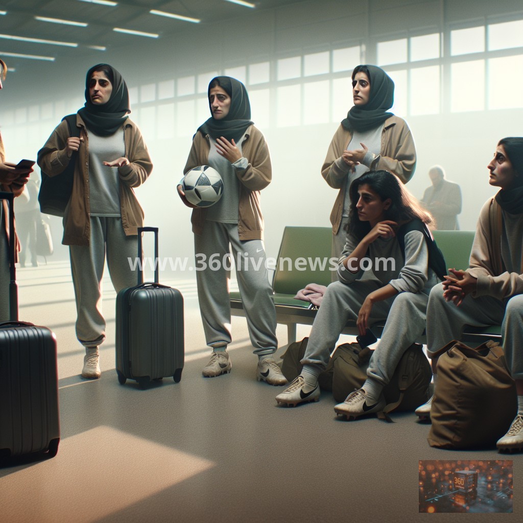 Seven members of Iran's women's football team seek asylum in Australia amid fears of persecution upon return