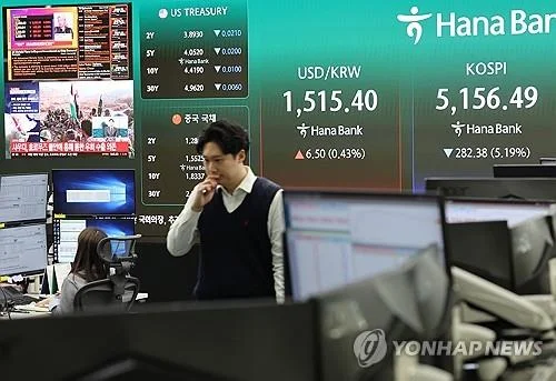 South Korean Won Drops as Iran-Backed Houthis Escalate Middle East Conflict