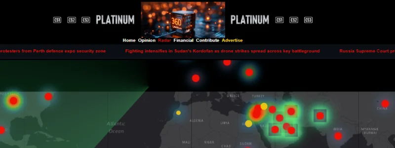 Radar header with PLATINUM and co-sponsor logos side by side with the Radar logo